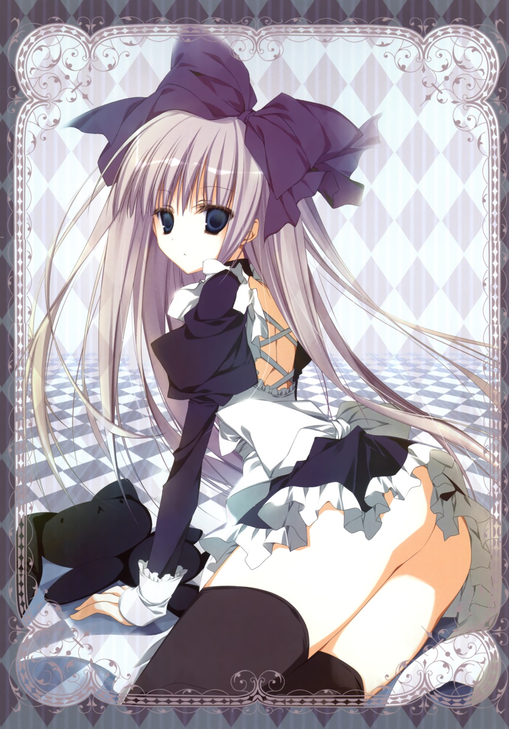 13 alice_(13) inugami_kira lolita_fashion nopan thighhighs