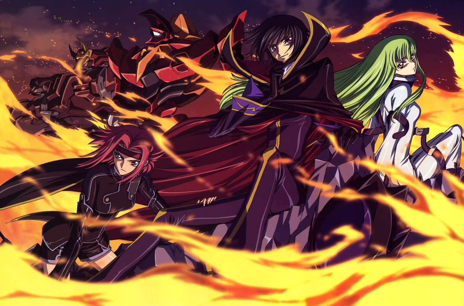 c.c. code_geass kallen_stadtfeld lelouch_lamperouge mecha nakatani_seiichi