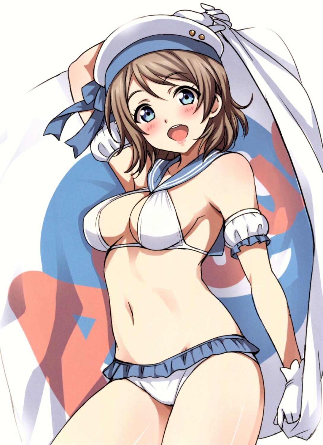 bikini love_live!_sunshine!! sankuro swimsuits watanabe_you