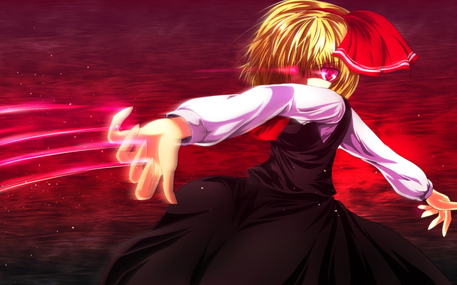 nekominase rumia touhou wallpaper