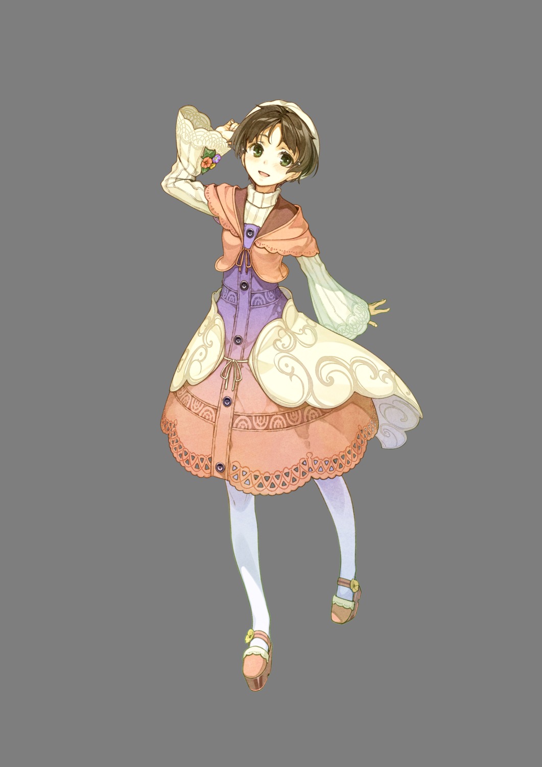 atelier atelier_ayesha dress hidari nio_altugle pantyhose transparent_png