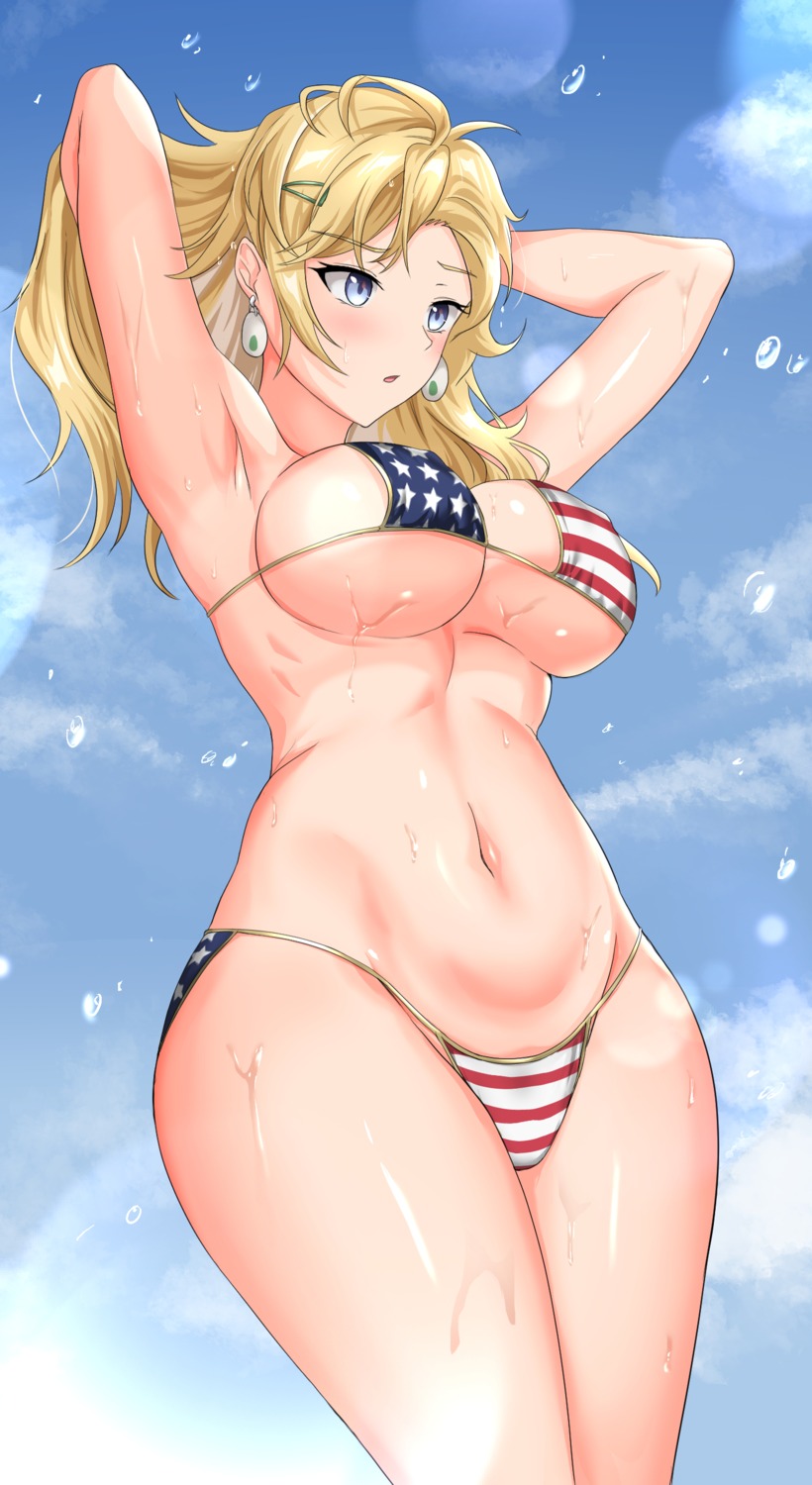 ark_ryu bikini blonney reverse:1999 swimsuits wet