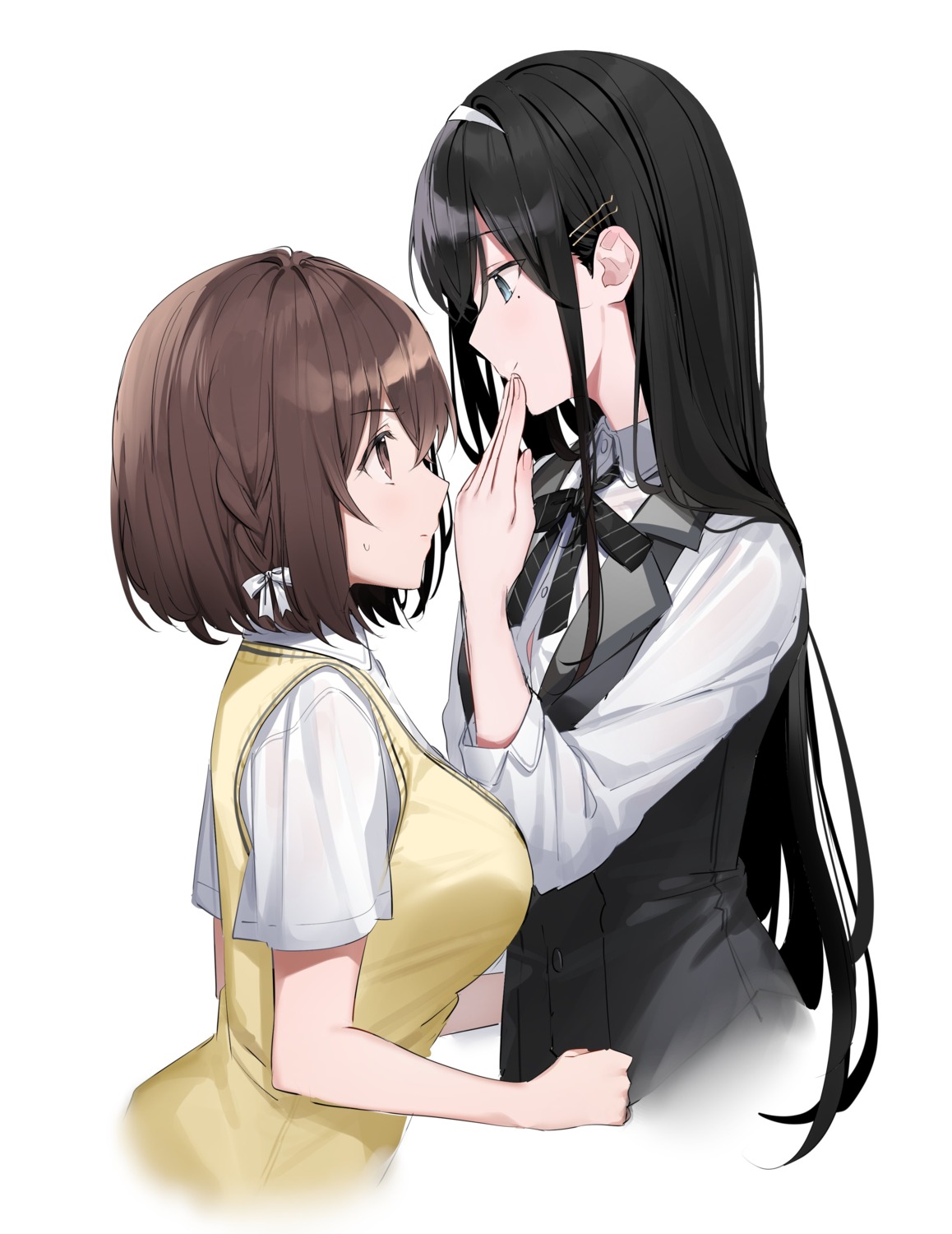 seifuku sketch sweater watashi_nibanme_no_kanojo_de_ii_kara xretakex yuri