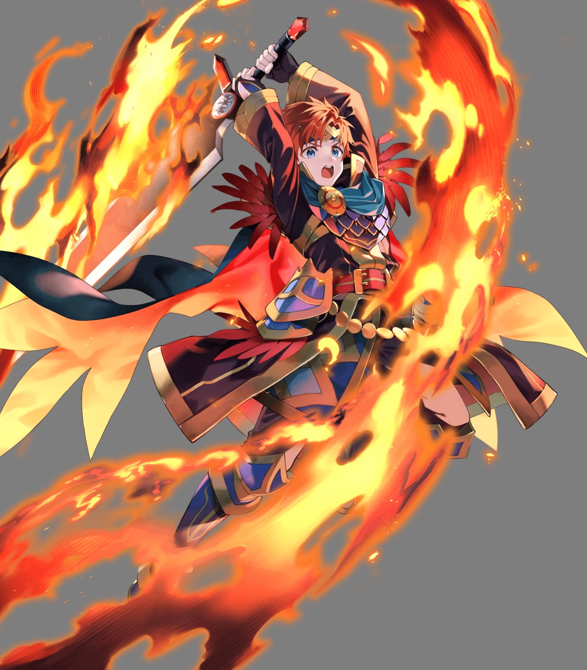 fire_emblem fire_emblem:_rekka_no_ken hiiragi_akio nintendo roy sword