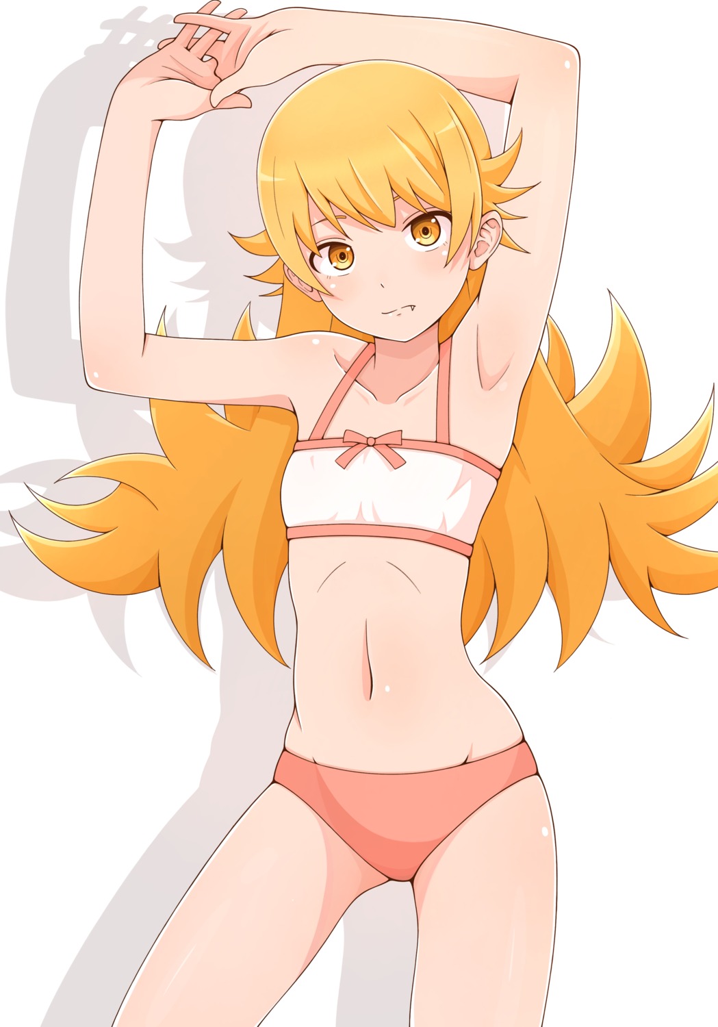 bikini ito_kashiwamochi loli monogatari_(series) oshino_shinobu swimsuits