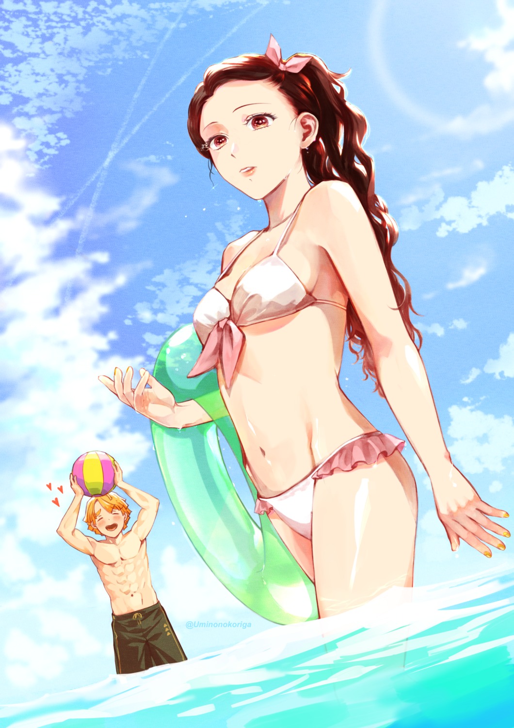 Nezuko swimsuit fanart