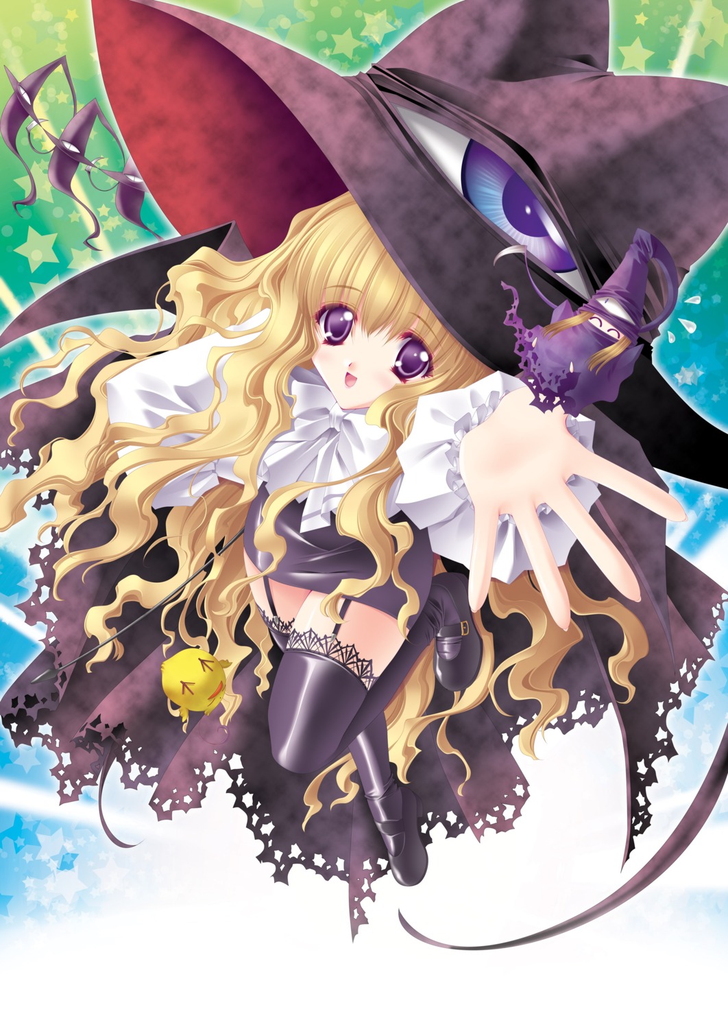 carnelian lilith stockings thighhighs witch yami_to_boushi_to_hon_no_tabibito