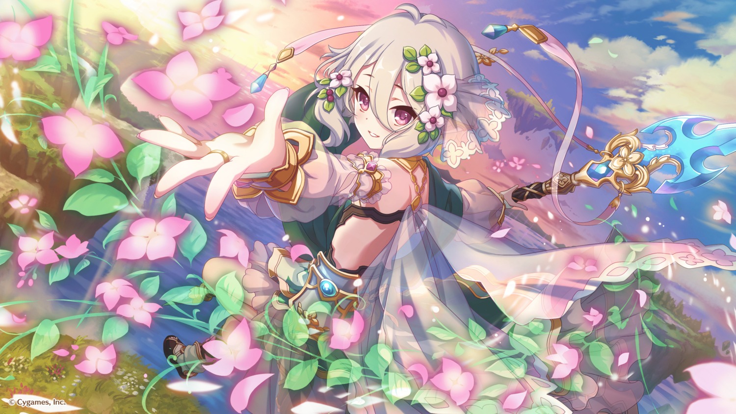 cygames kokkoro princess_connect princess_connect!_re:dive see_through tagme weapon