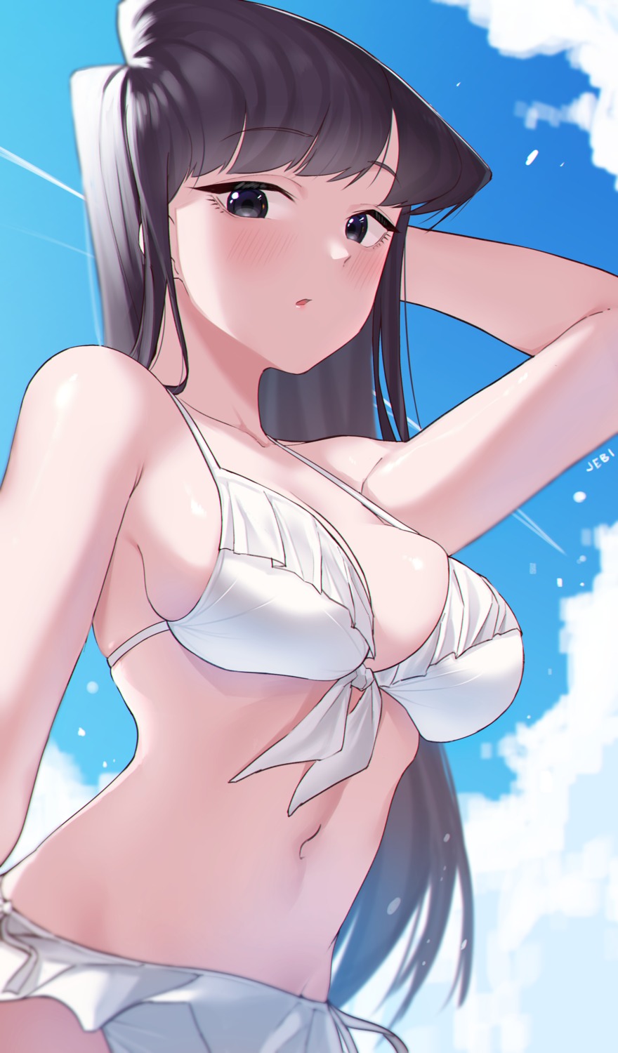 bikini jebi komi-san_wa_komyushou_desu. komi_shouko swimsuits