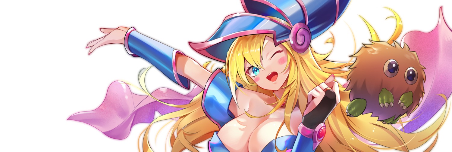 armor dark_magician_girl kenko_(a143016) kuriboh no_bra yugioh