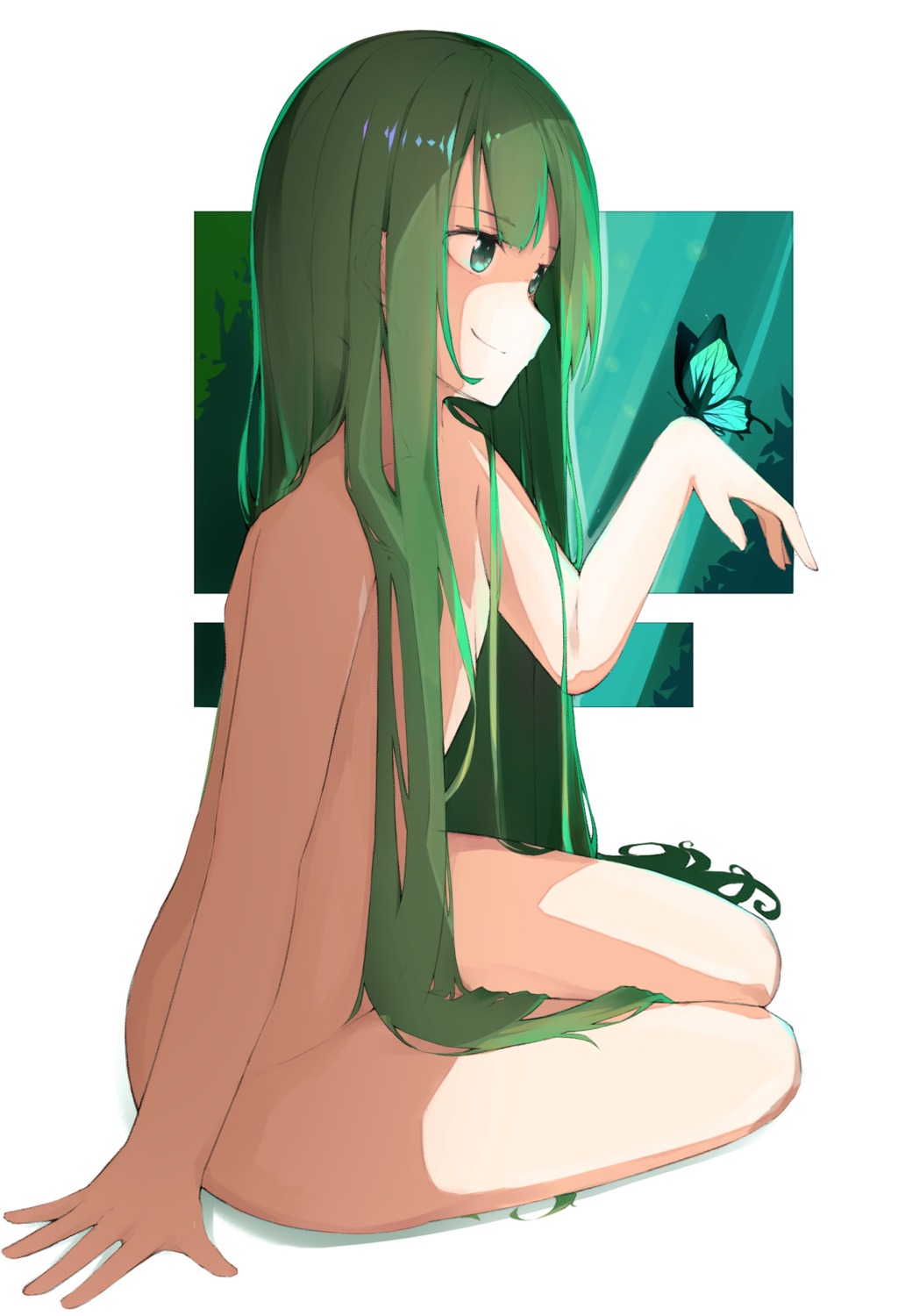 enkidu_(fate/strange_fake) fate/grand_order naked tsurara_eeri