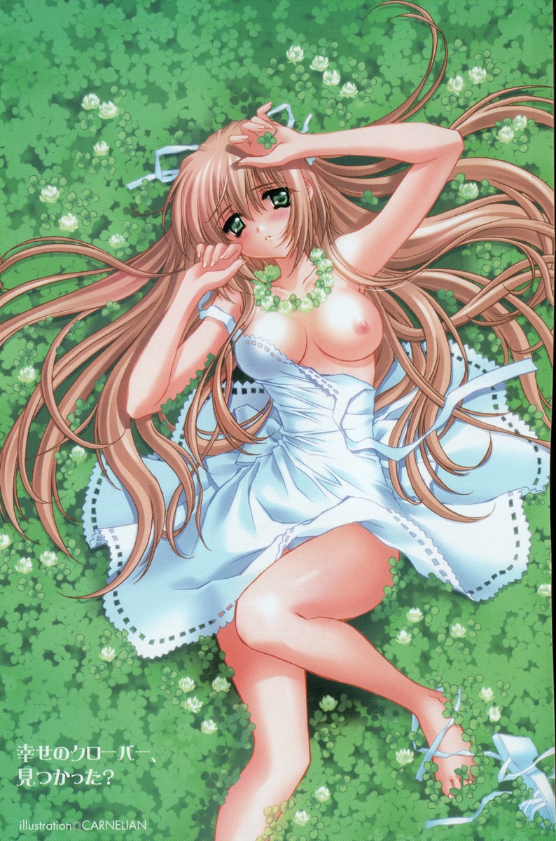 breasts carnelian dress nipples no_bra pantsu screening