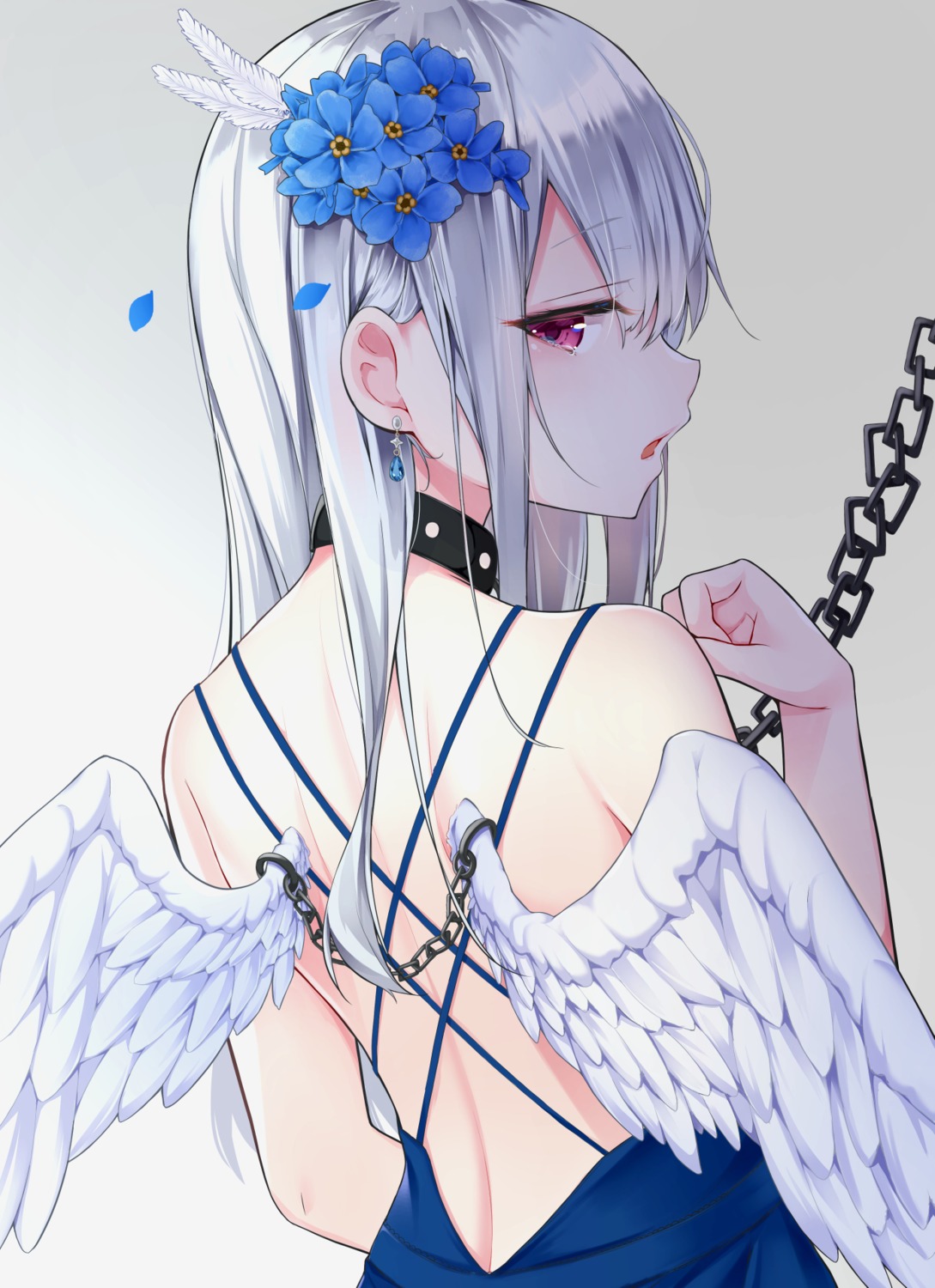 dress meimei_(suiginto6106) no_bra wings