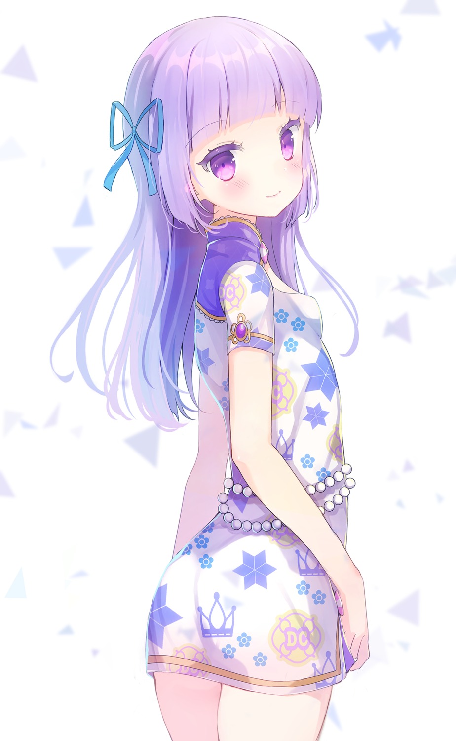 aikatsu! ass chinadress dress hikami_sumire reta_(honoka1230zero)