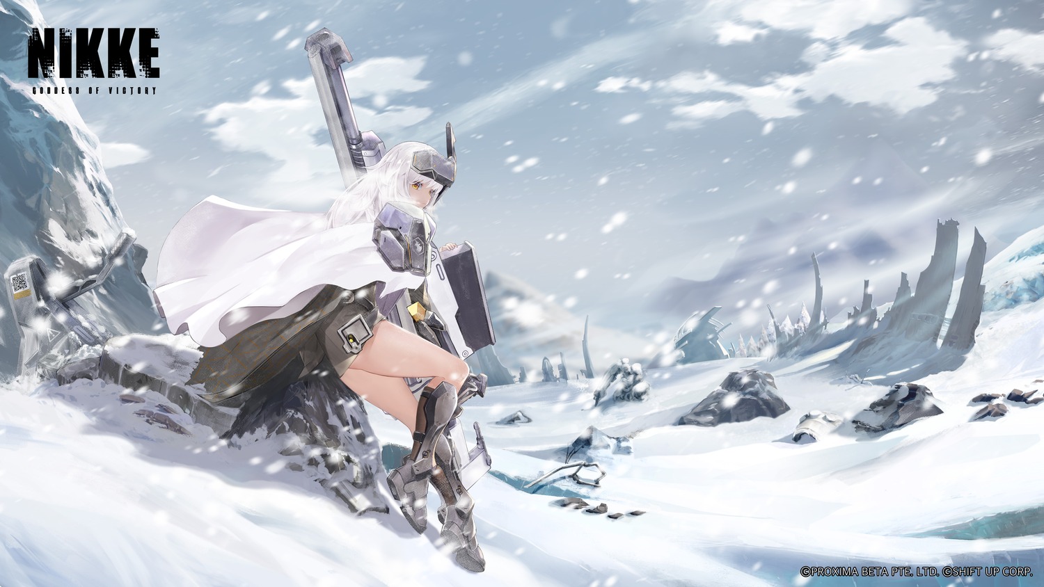 gun nikke_the_goddess_of_victory snow_white_(nikke) tagme
