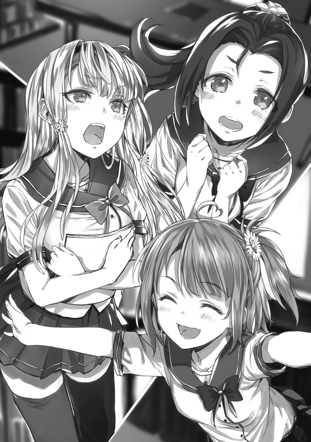 buriki monochrome ore_wo_suki_nano_wa_omae_dake_ka_yo seifuku thighhighs