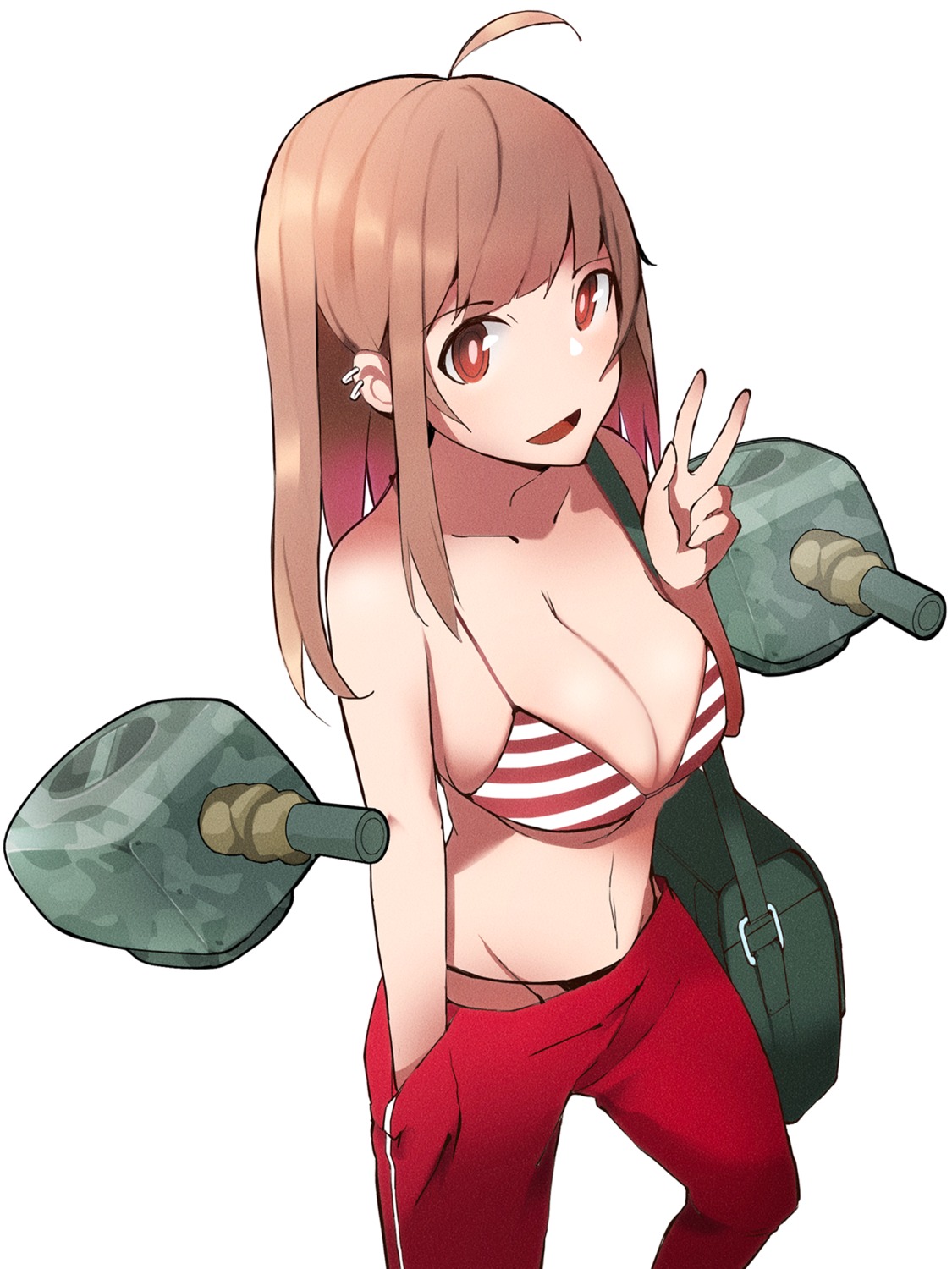 bikini cleavage gym_uniform swimsuits tagme