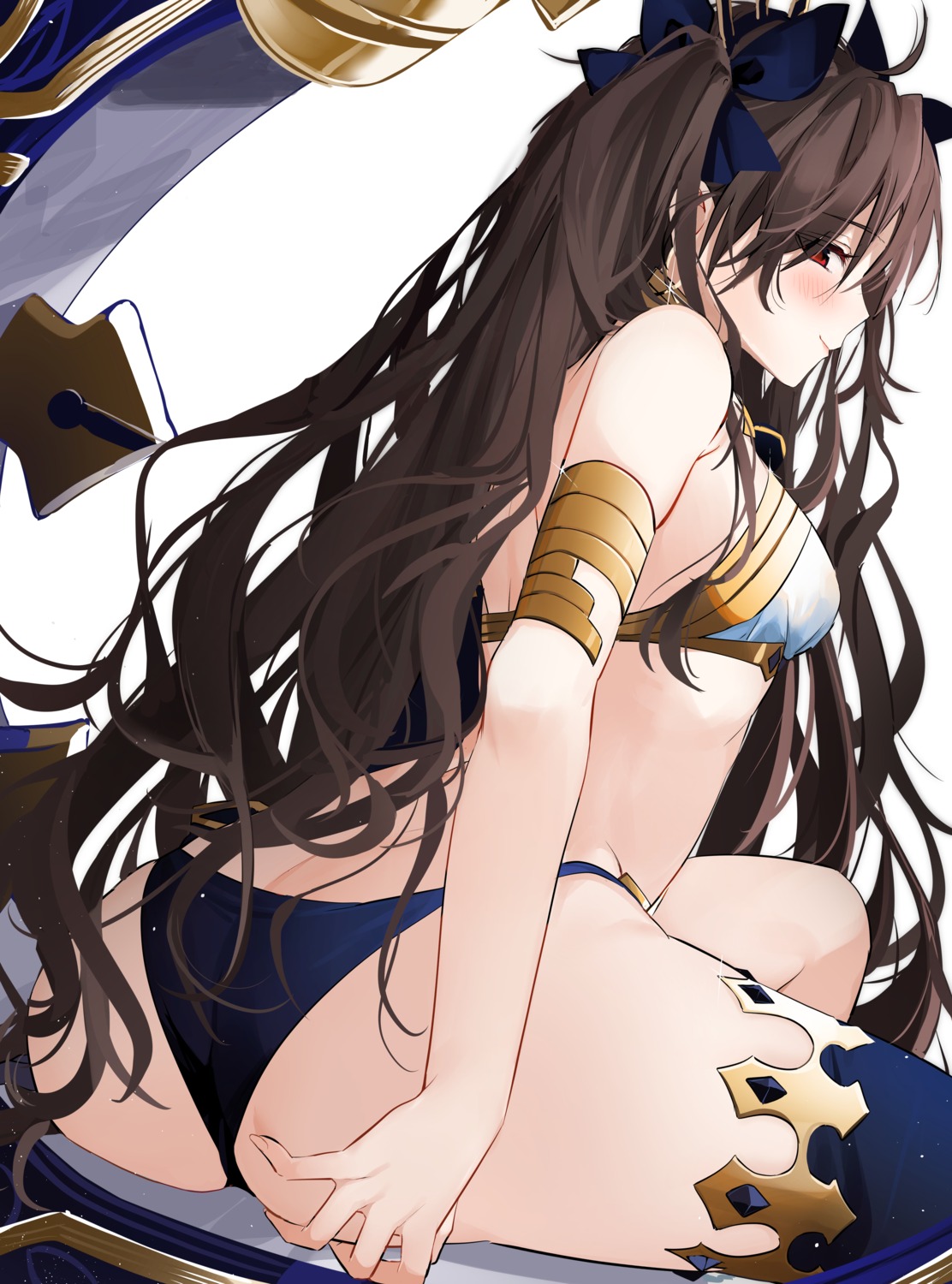 ass ass_grab bikini_armor fate/grand_order ishtar_(fate/grand_order) thighhighs xretakex