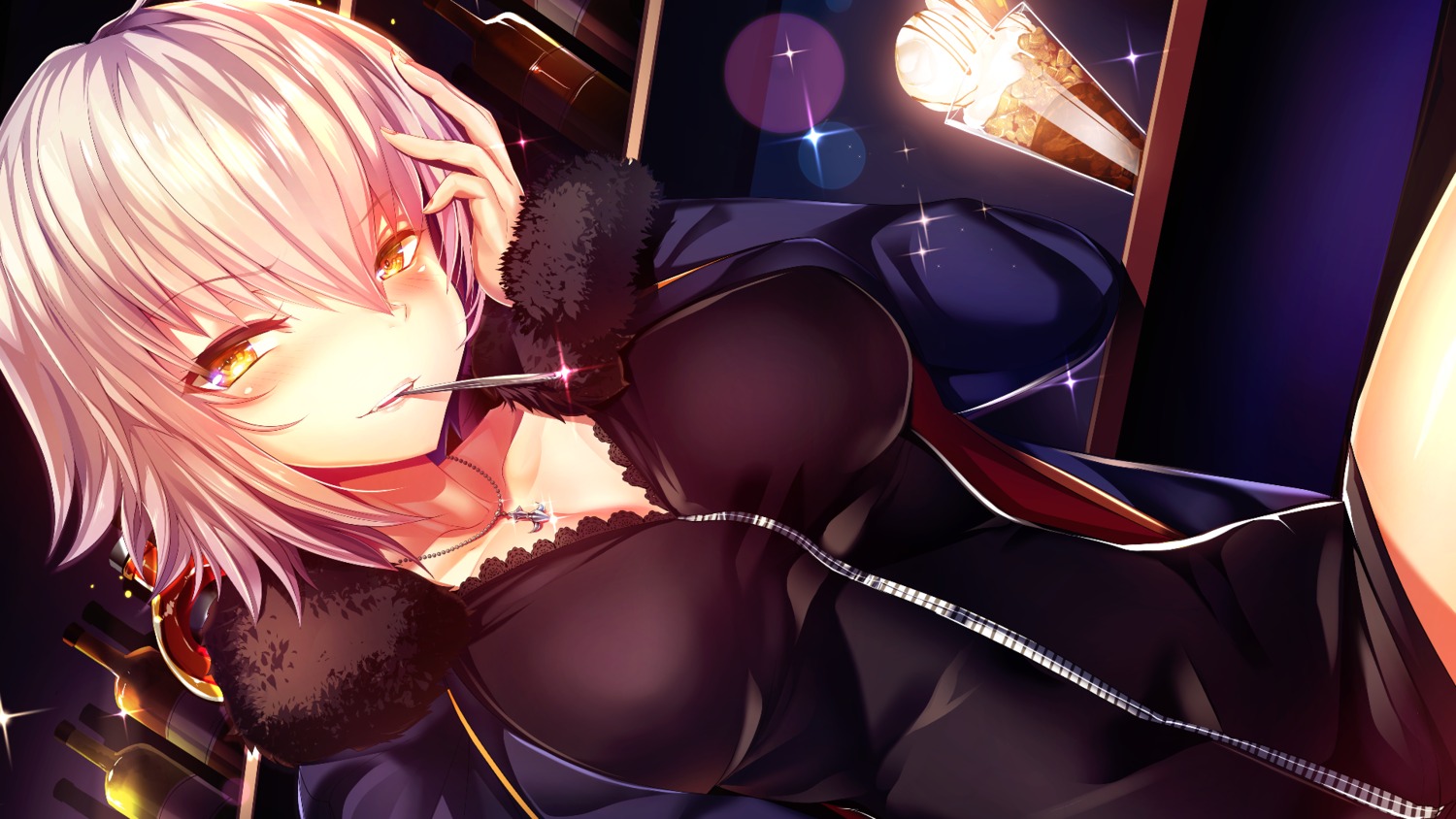fate/grand_order jeanne_d'arc jeanne_d'arc_(alter)_(fate) silly smoking wallpaper
