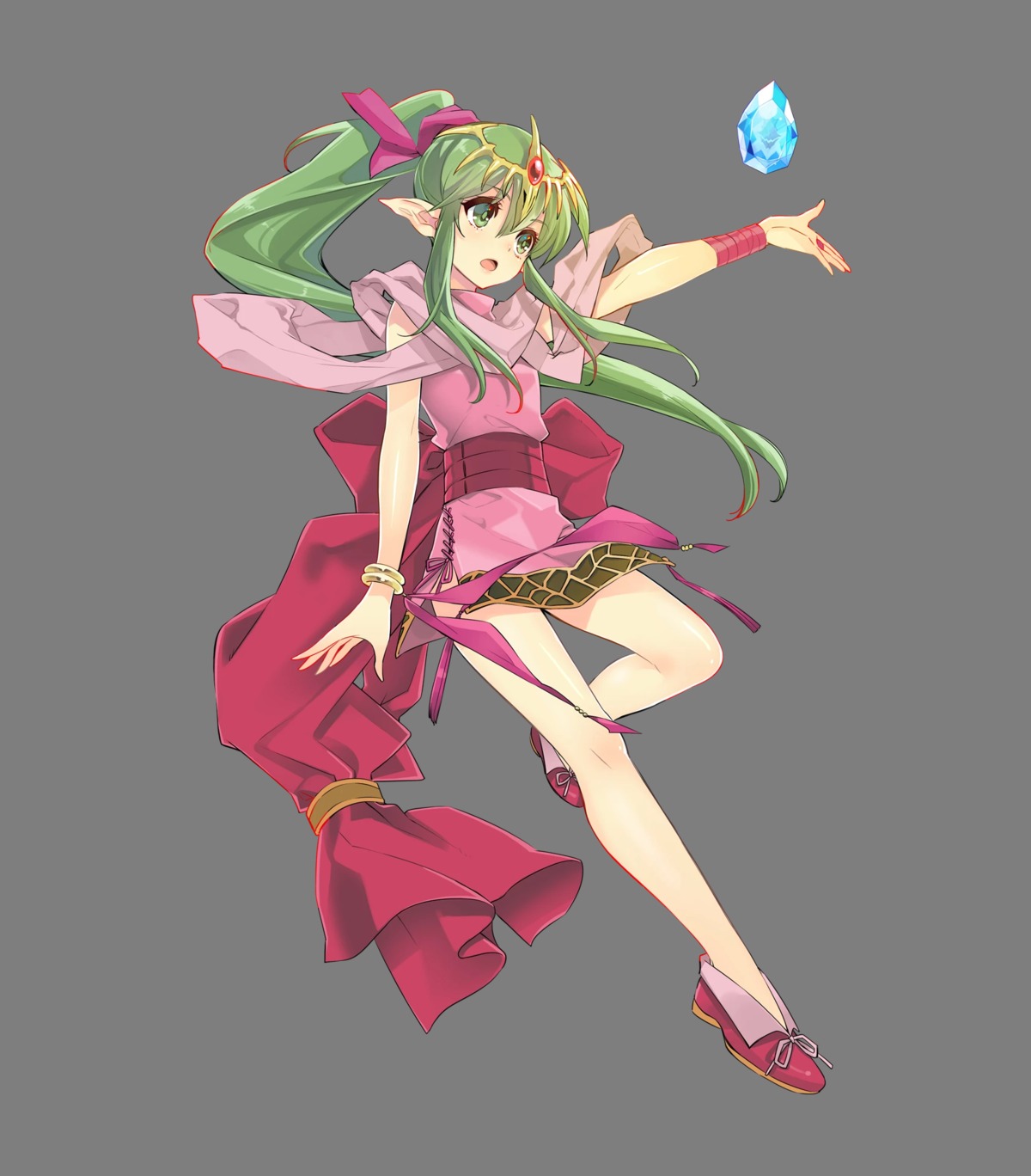 chiki fire_emblem fire_emblem:_shin_ankoku_ryuu_to_hikari_no_ken fire_emblem_heroes gaou_(matsulatte) japanese_clothes nintendo pointy_ears transparent_png