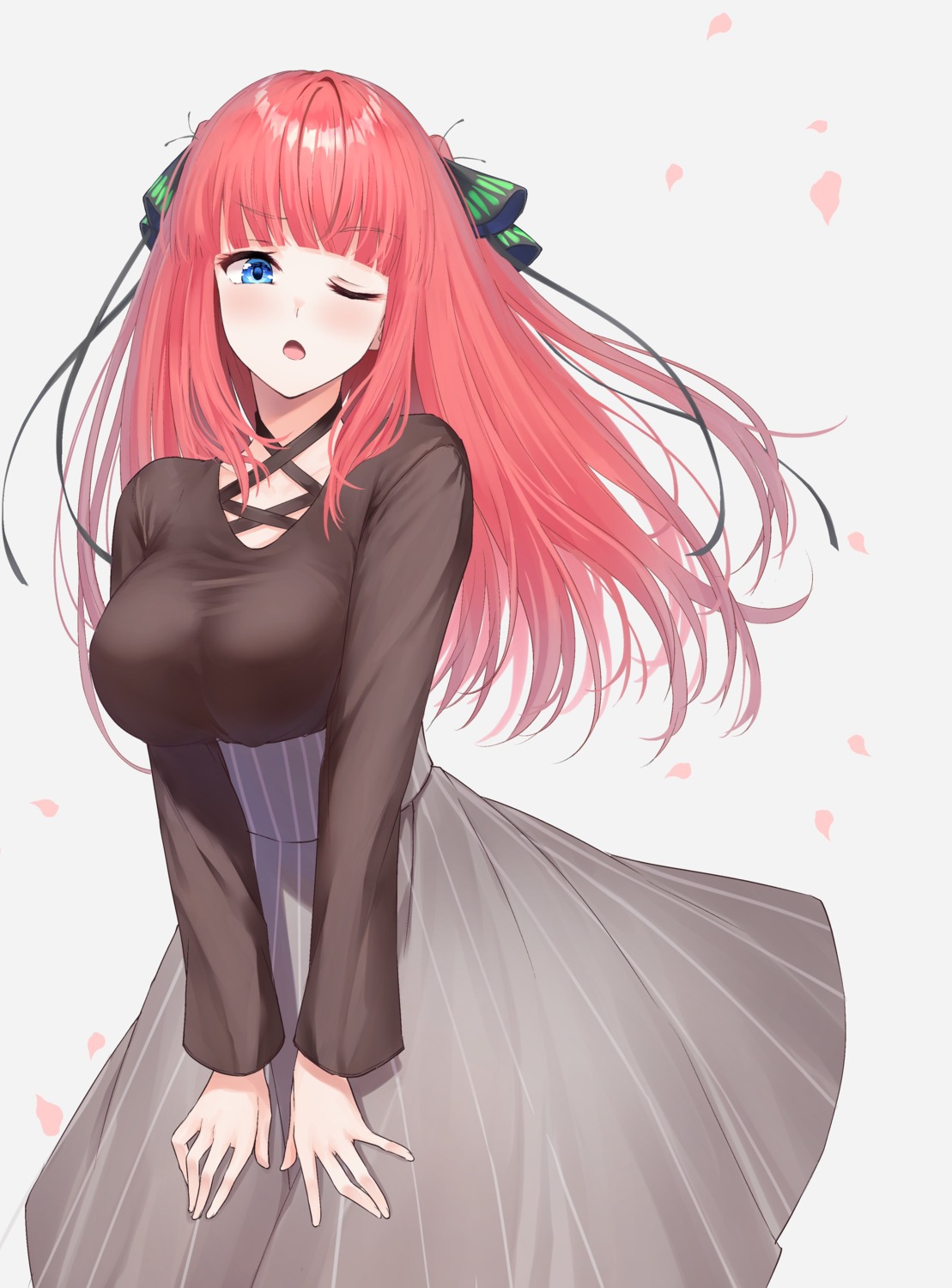 5-toubun_no_hanayome nakano_nino primamiya skirt_lift