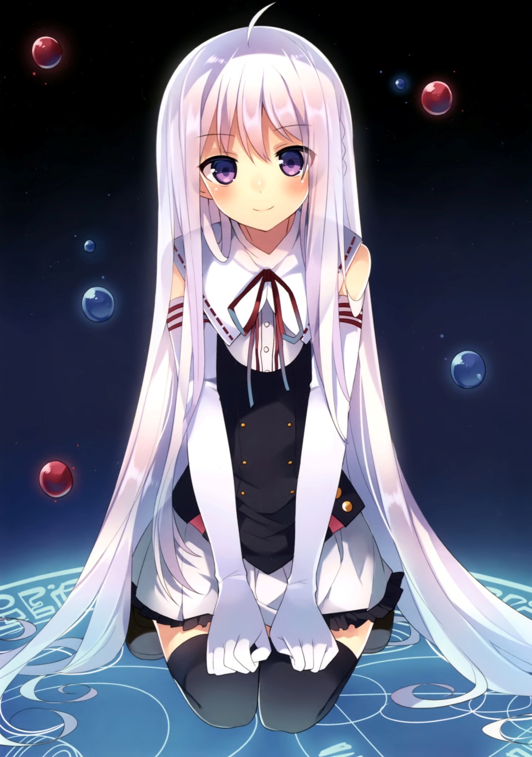 mishima_kurone ore_to_kanojo_no_battle_wa_living_de thighhighs