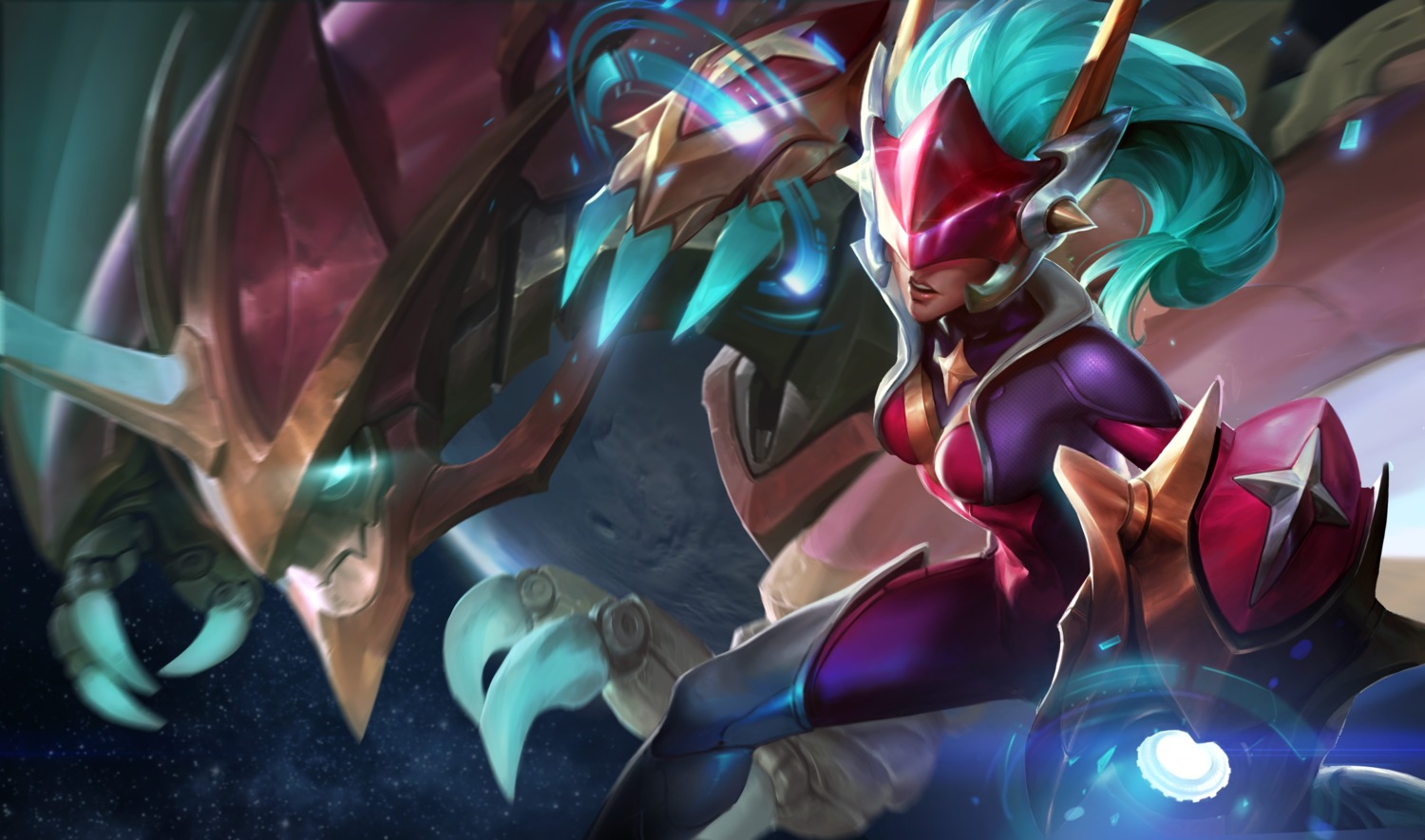 bodysuit league_of_legends tagme thighhighs weapon