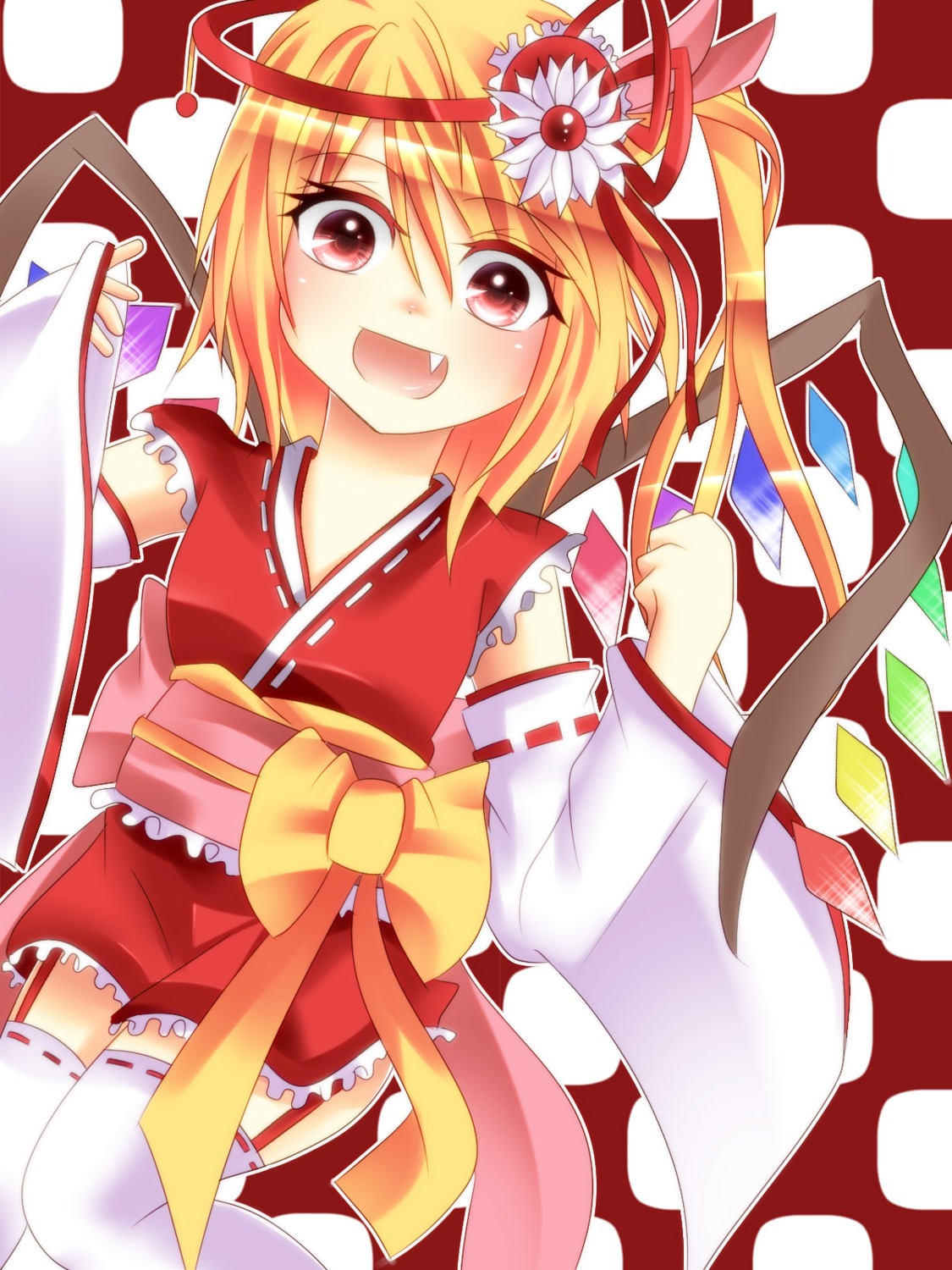 a-ru flandre_scarlet thighhighs touhou