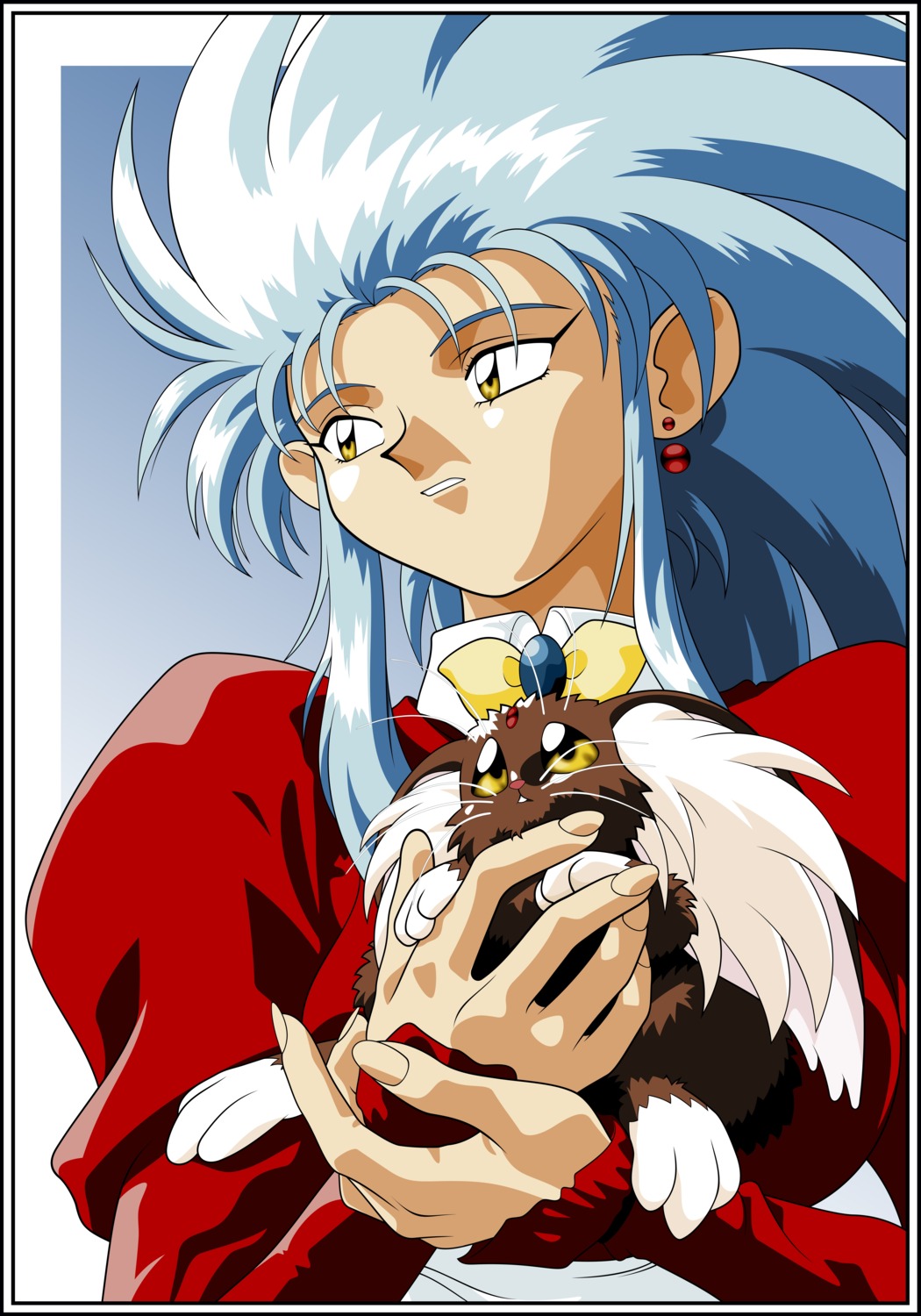 hakubi_ryoko ryo-ohki tenchi_muyo! vector_trace