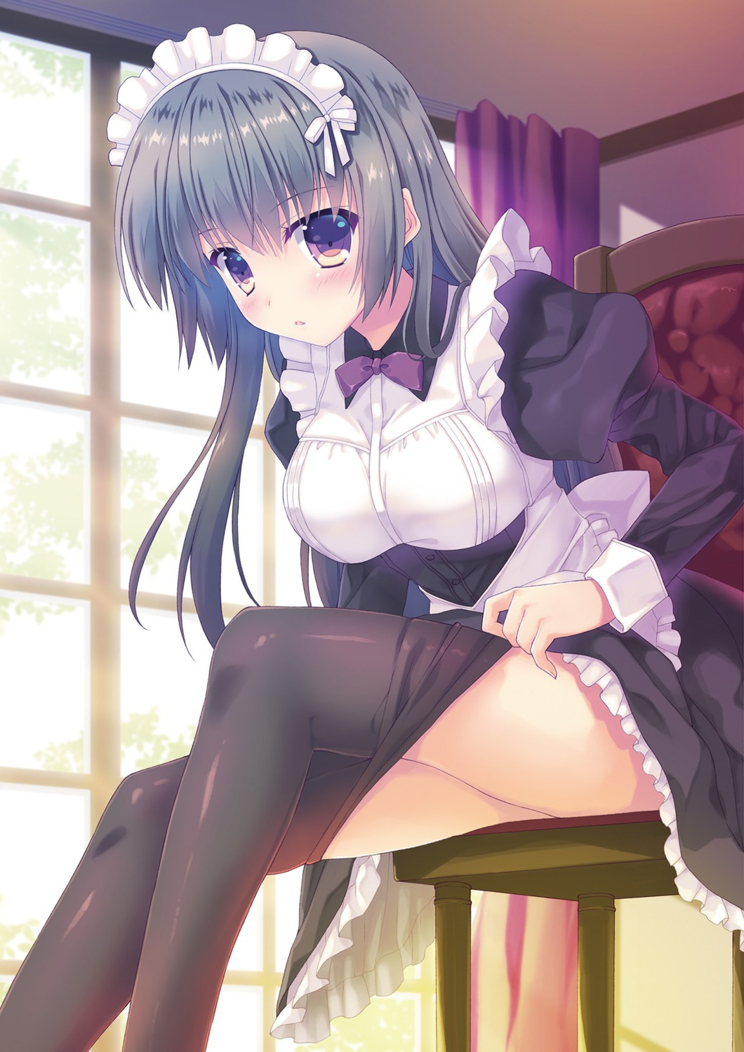 maid nanao_naru pantyhose