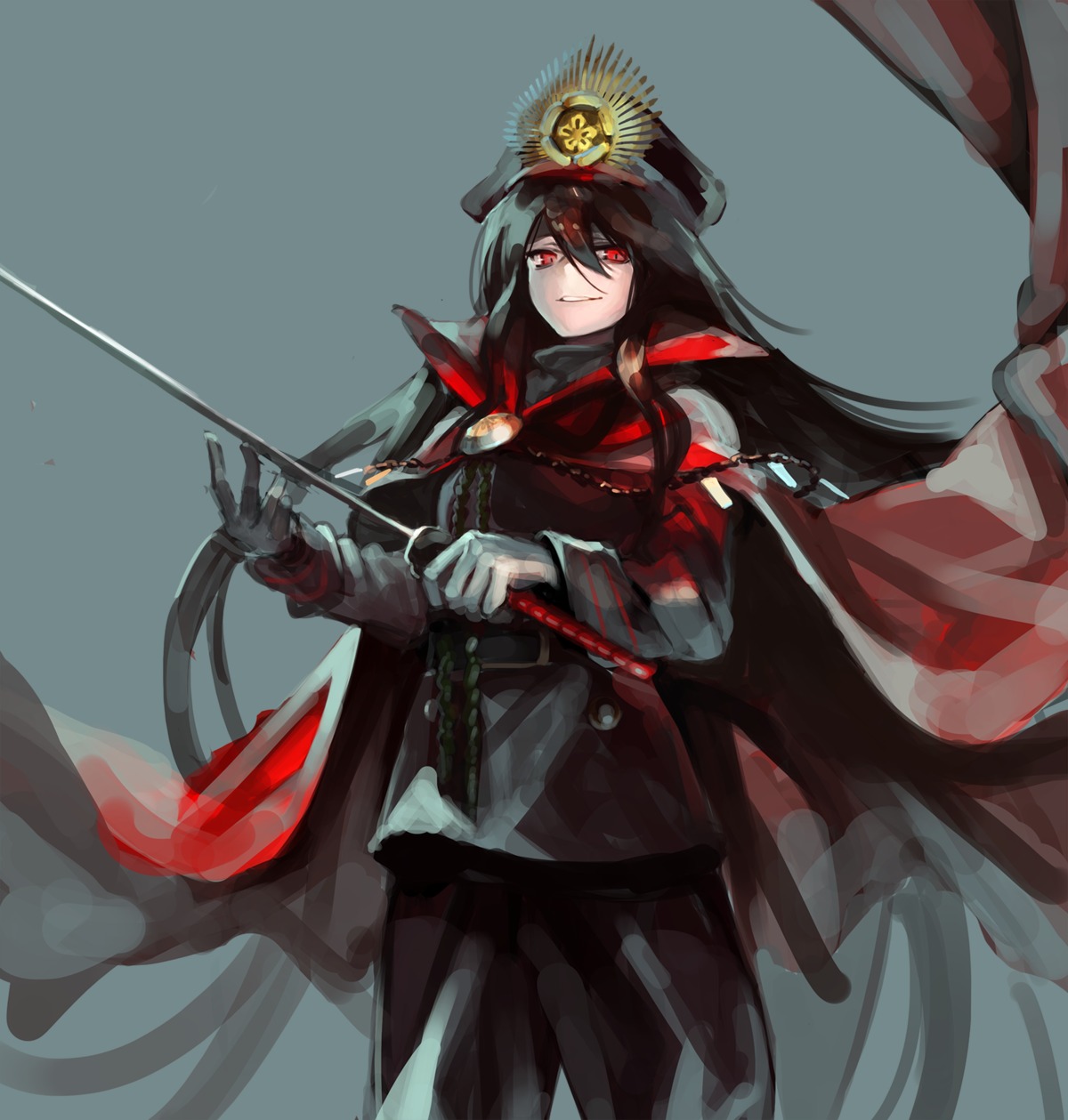 azuki_(azuki-taste) fate/grand_order oda_nobunaga_(fate) sword