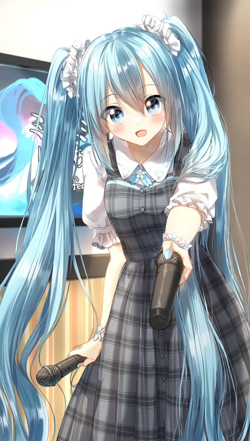 dress hatsune_miku pentagon_(railgun_ky1206) vocaloid