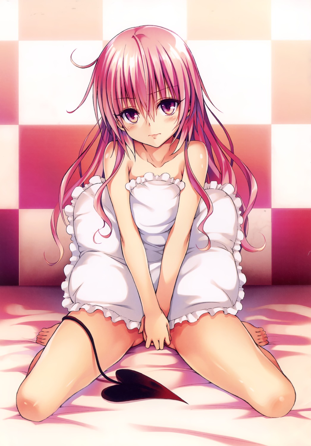 naked nana_asta_deviluke tail to_love_ru yabuki_kentarou