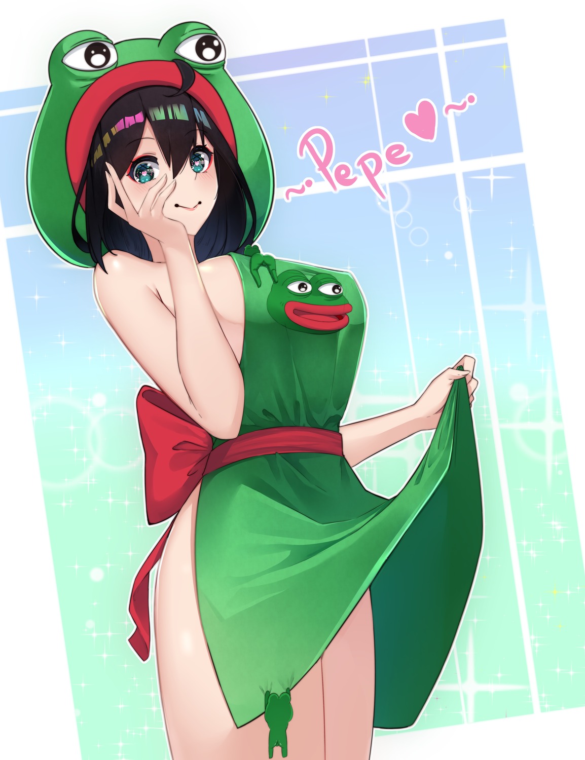 naked_apron pepe_the_frog pondsama01