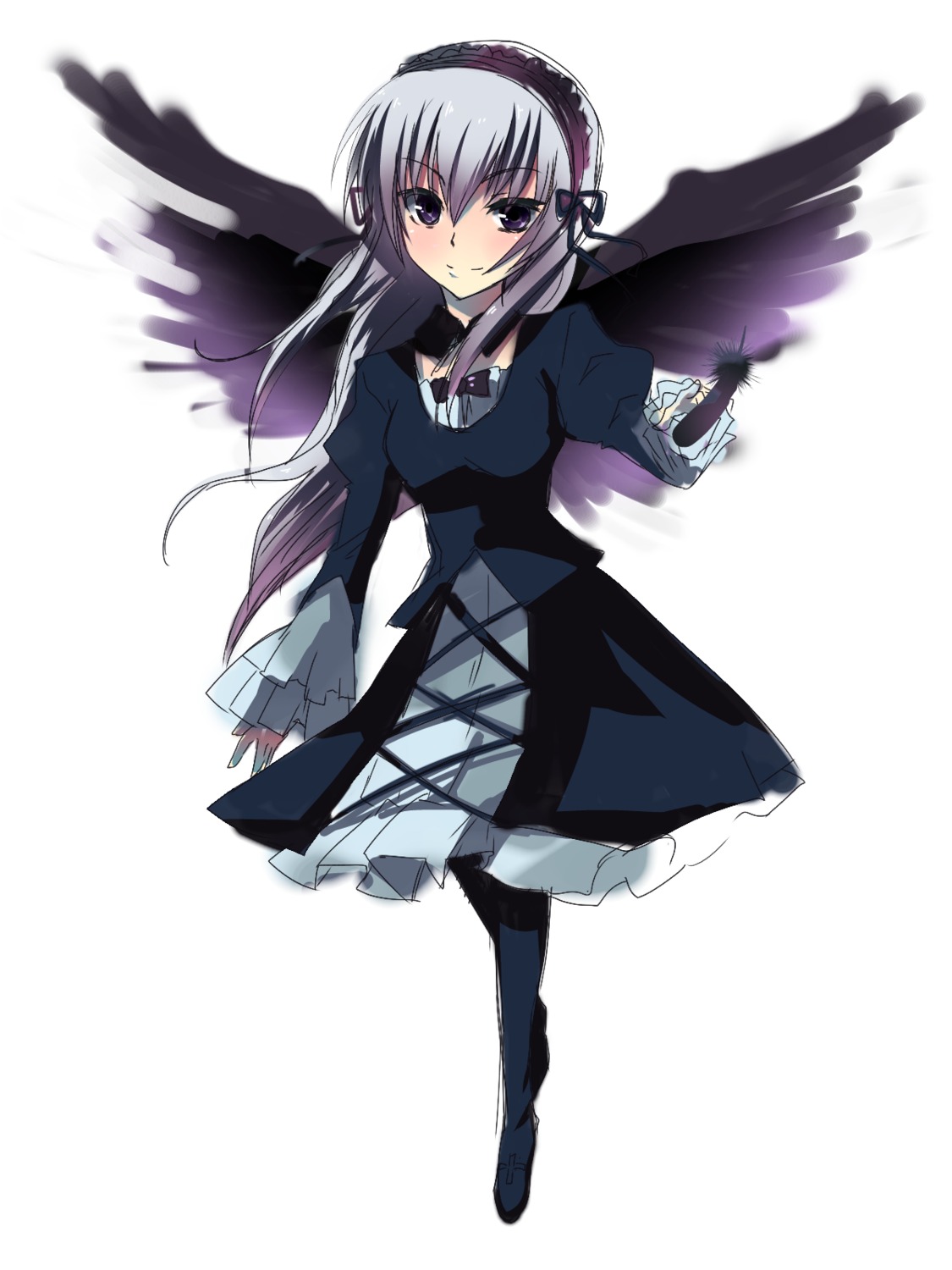 chirosuke dress rozen_maiden suigintou wings