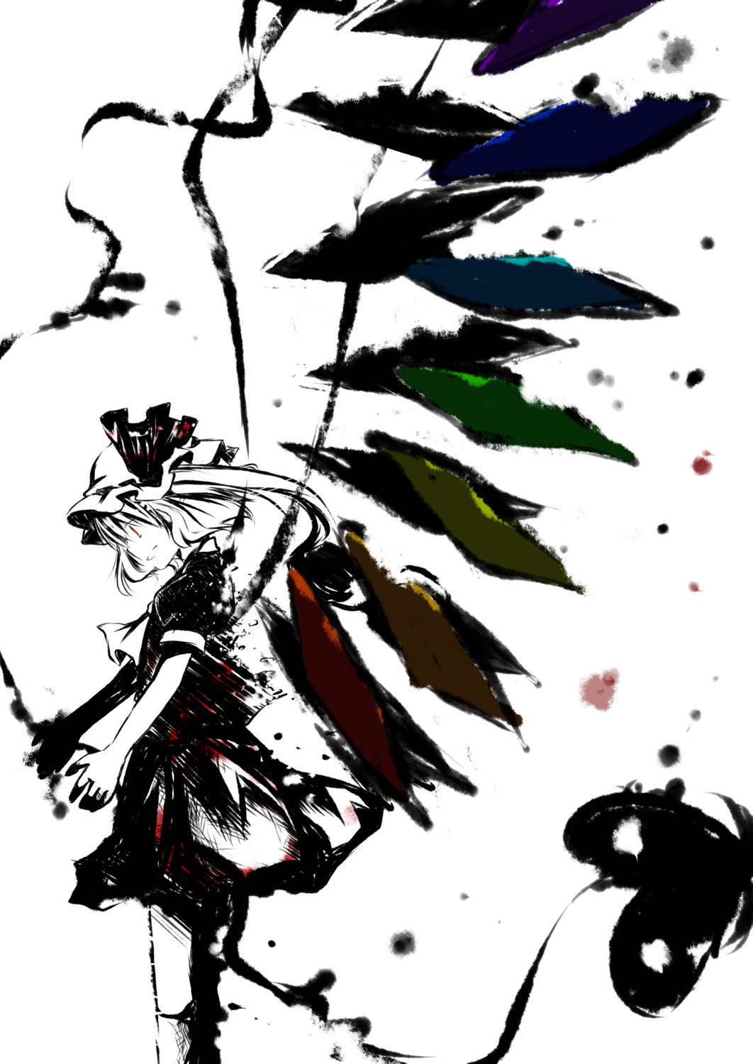 aidumi flandre_scarlet touhou wings