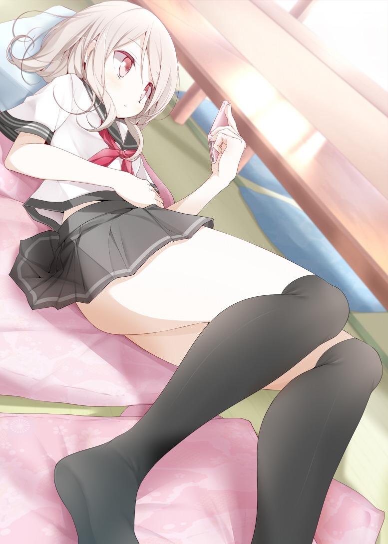 oouso seifuku thighhighs