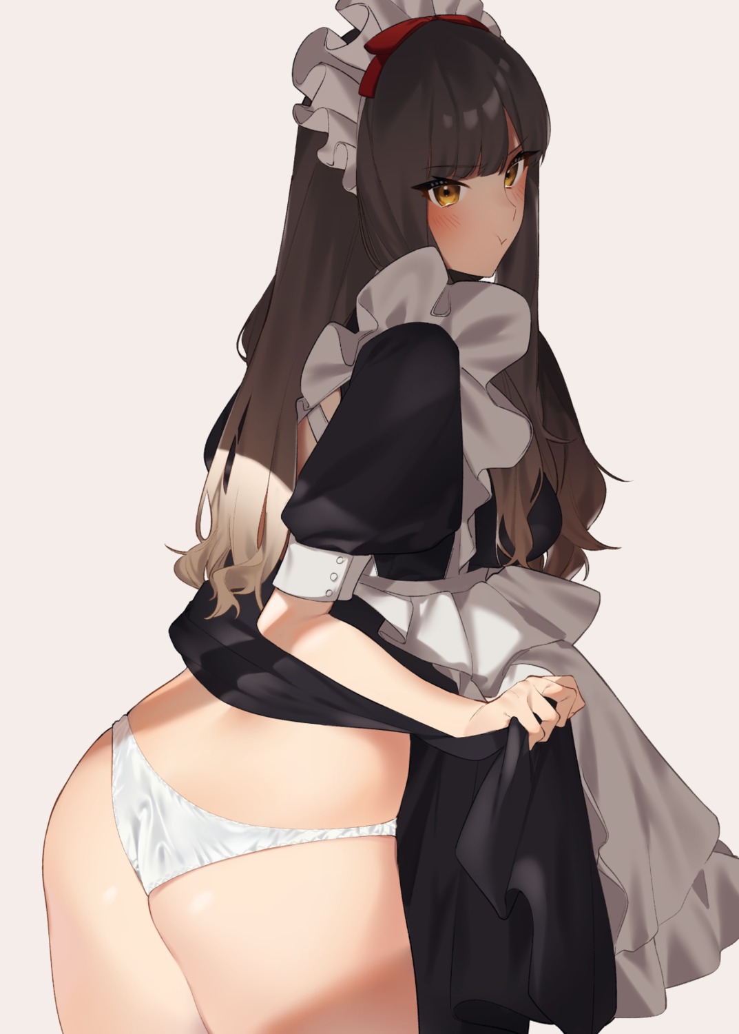 ass maid pantsu sino42 skirt_lift