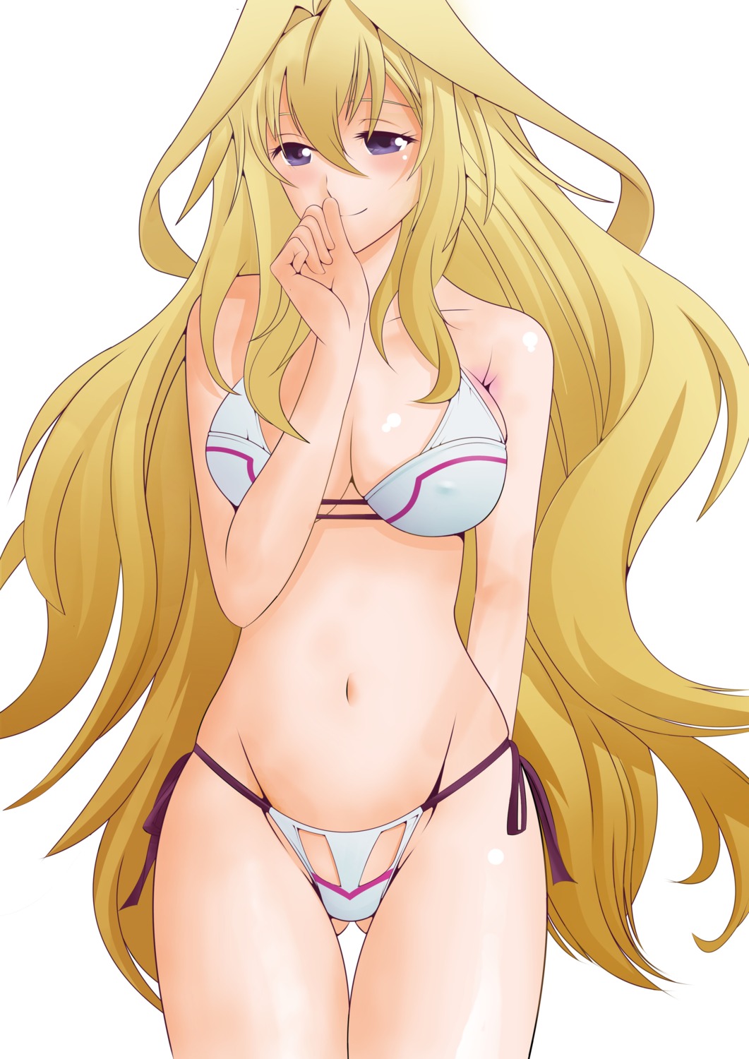 bikini claudia_einfield cleavage gakusentoshi_asterisk swimsuits