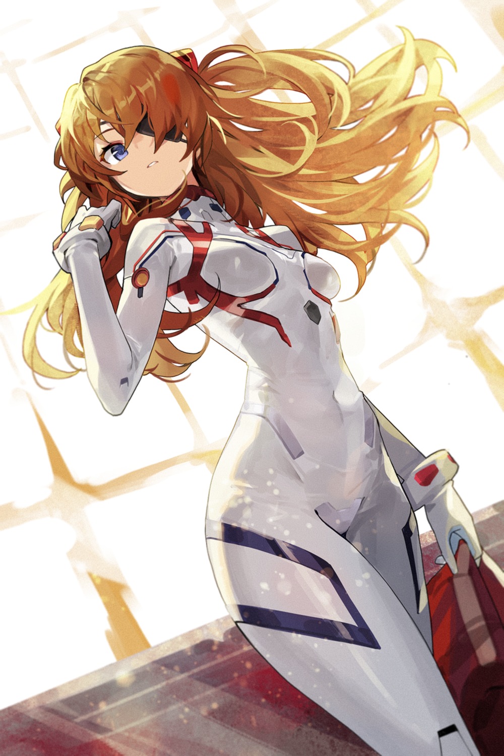 bodysuit eyepatch goomrrat neon_genesis_evangelion souryuu_asuka_langley