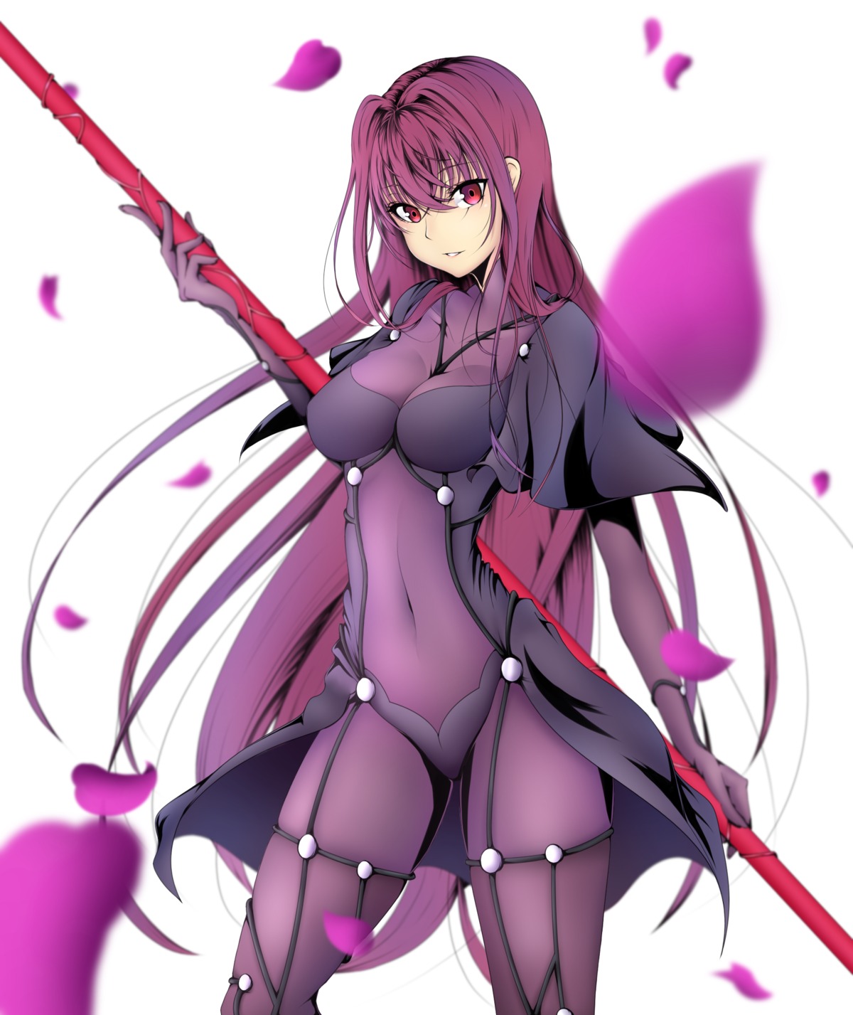 bodysuit fate/grand_order fate/stay_night scathach_(fate/grand_order) tetsu_(excalibur920) weapon