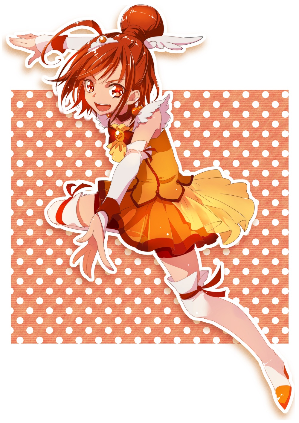 chiyo_(rotsurechiriha) hino_akane pretty_cure smile_precure!