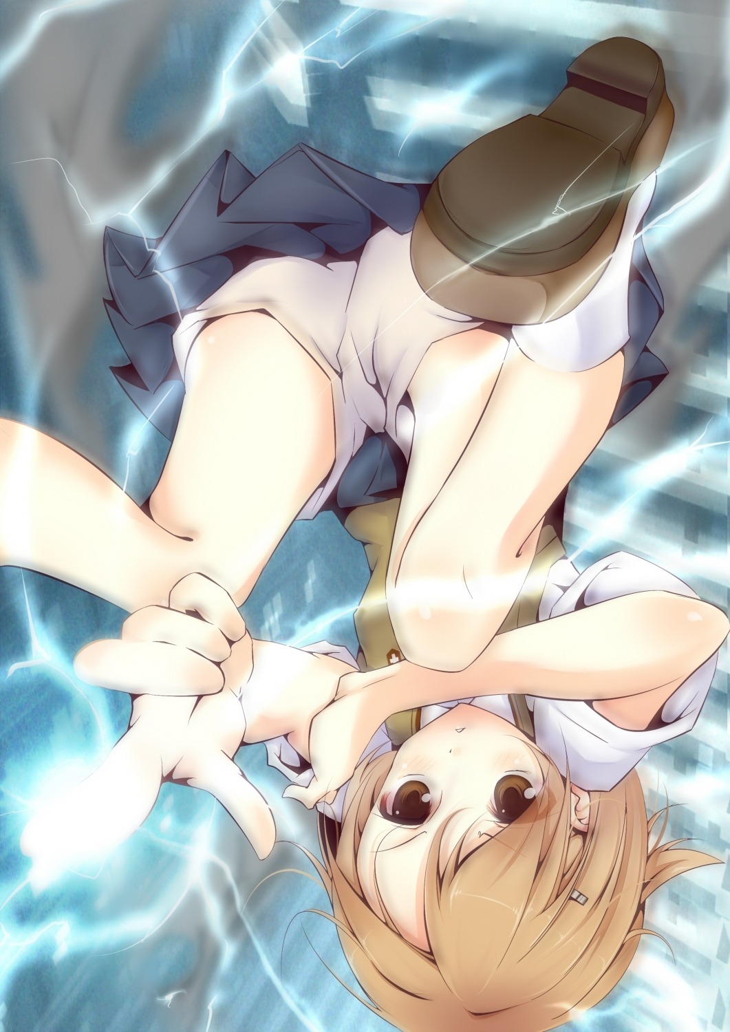 kujou_ichiso misaka_mikoto seifuku toaru_kagaku_no_railgun toaru_majutsu_no_index