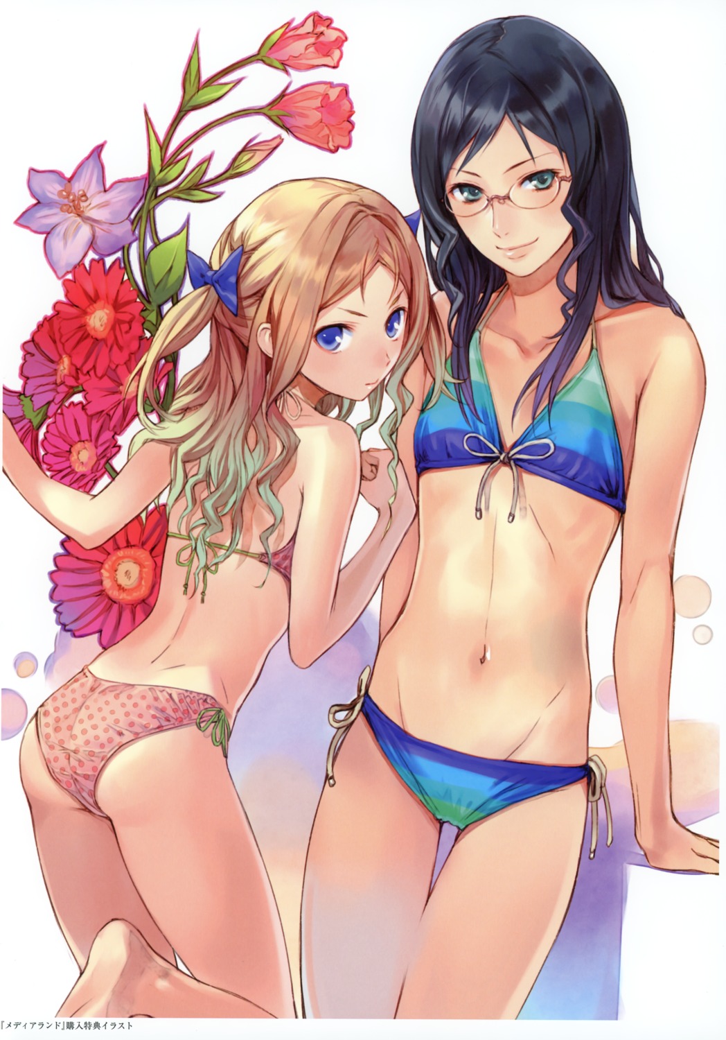 astrid_zexis atelier atelier_rorona bikini cordelia_von_feuerbach kishida_mel megane swimsuits