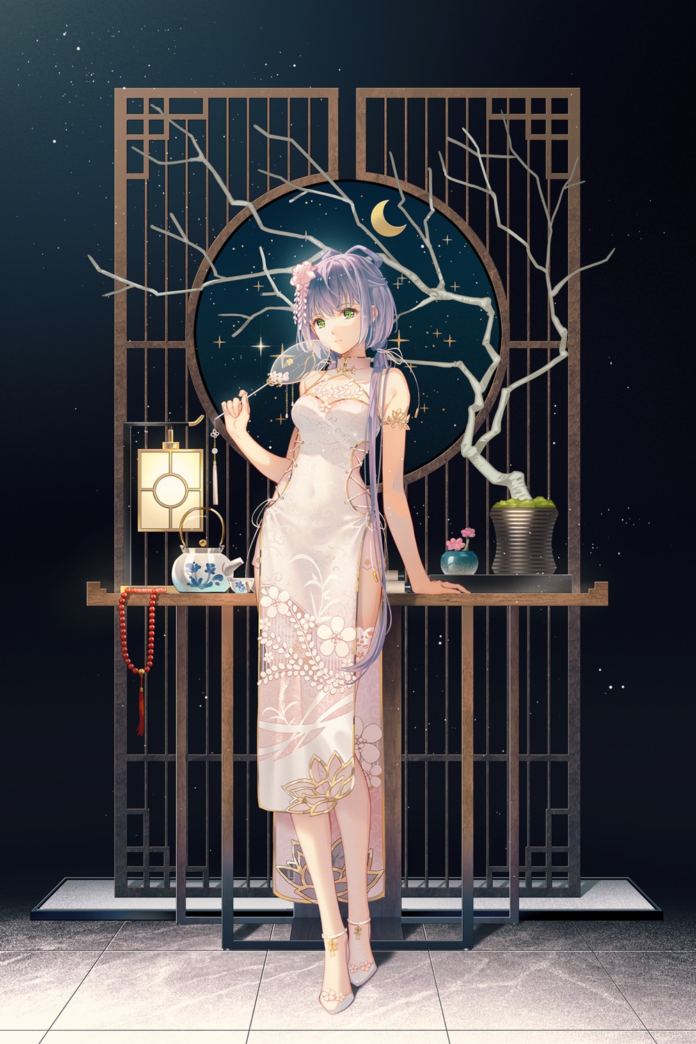 chinadress luo_tianyi see_through tidsean vocaloid