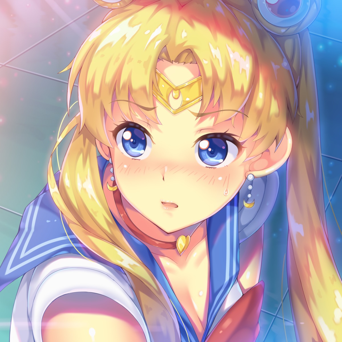 a.x. cleavage sailor_moon tsukino_usagi