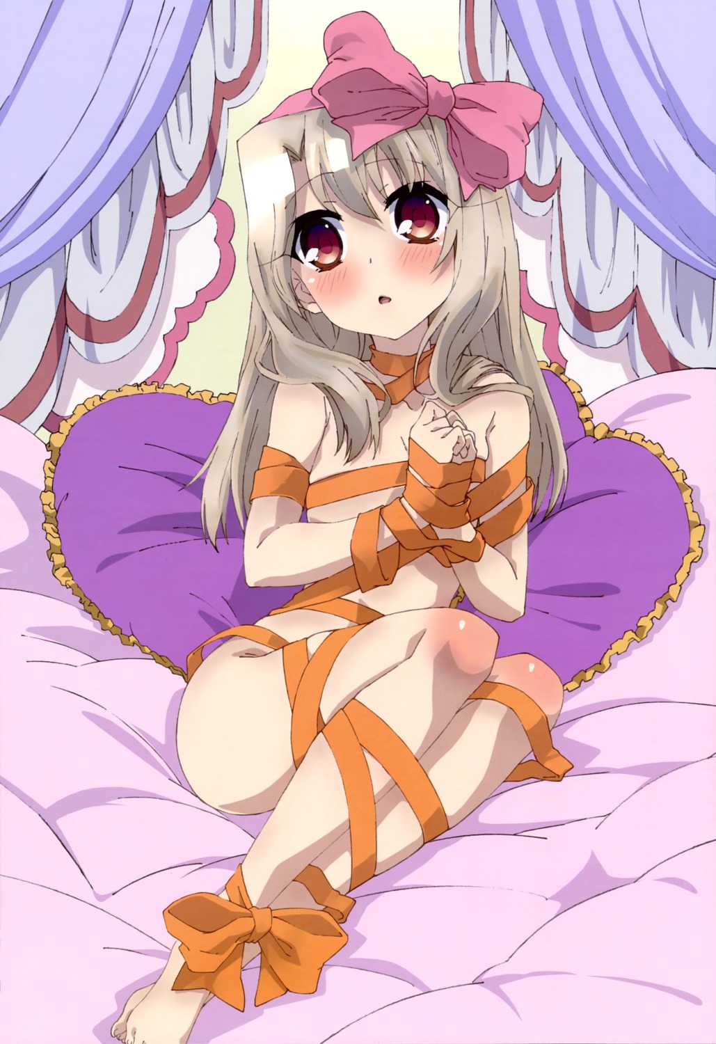 fate/kaleid_liner_prisma_illya fate/stay_night illyasviel_von_einzbern naked_ribbon sawairi_yuuki