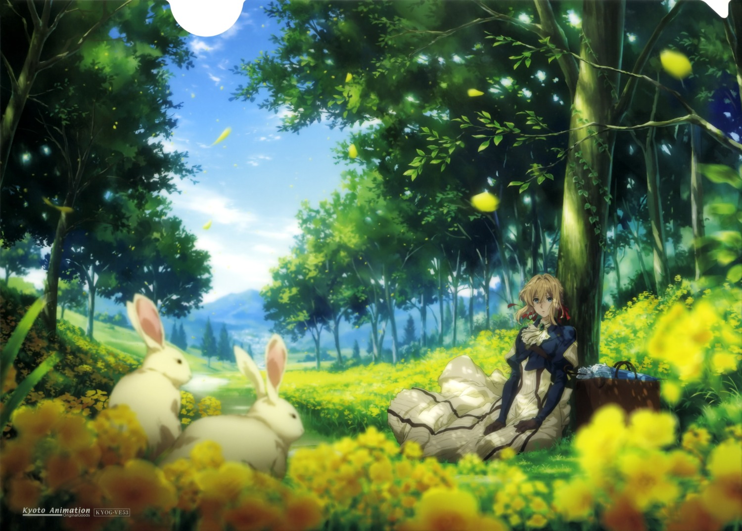 dress landscape tagme violet_evergarden violet_evergarden_(character)