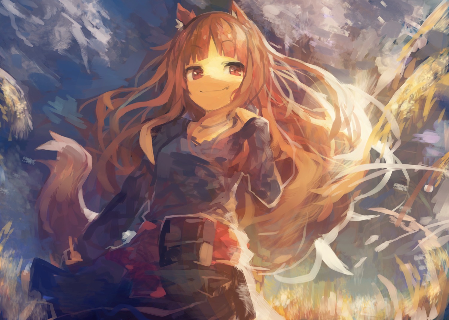 animal_ears holo kaamin_(mariarose753) spice_and_wolf tail