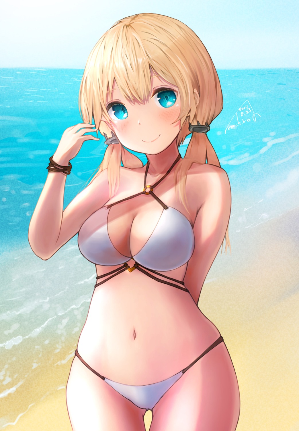 bikini kantai_collection mmk prinz_eugen_(kancolle) swimsuits